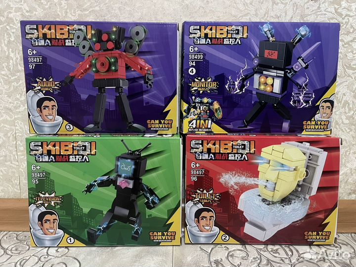 Конструктор скибиди туалет