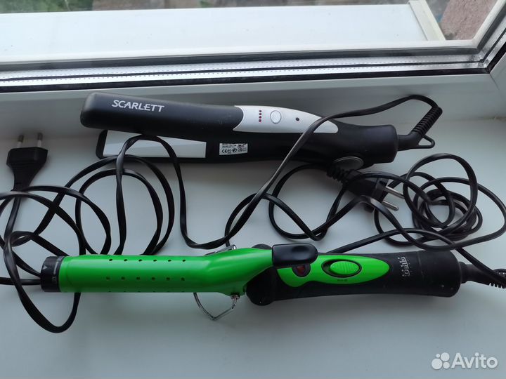 Выпрямитель для волос и плойка для волос