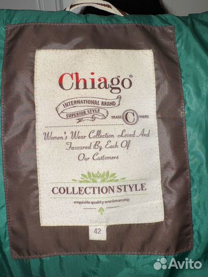 Пуховик зимний с натуральным мехом