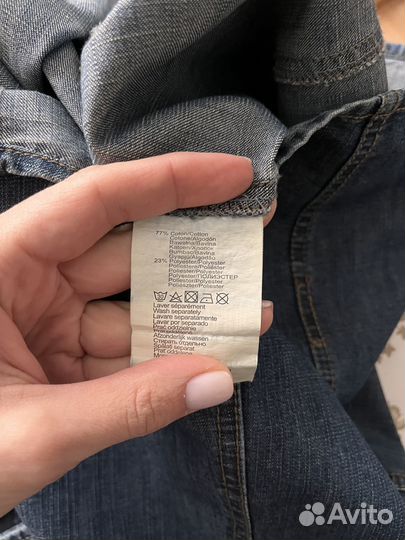 Джинсовое платье