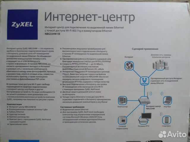 Интернет-центр (роутер)