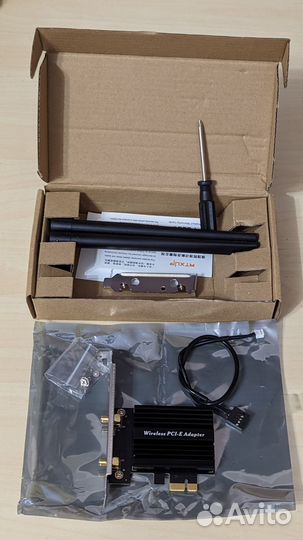 Адаптер AX210 - Wi-Fi 6E Bluetooth 5.3