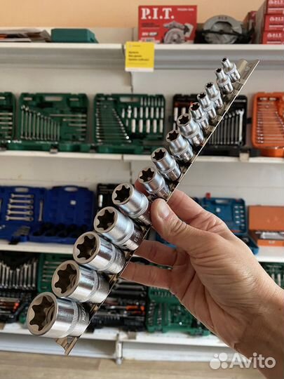 Набор головок Е-профиль Е4-Е24