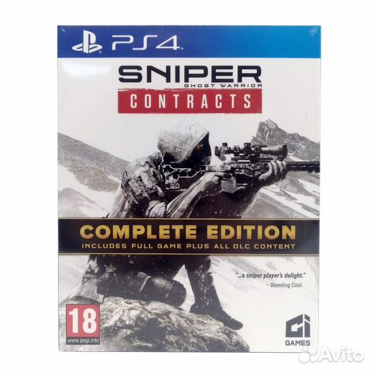 PS4 Sniper Ghost Warrior Contracts Полное Издание