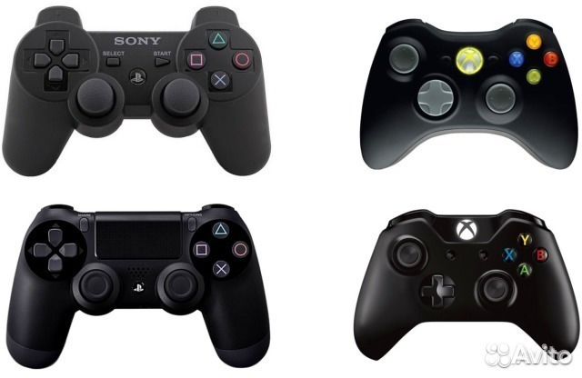 Аксессуары PS3, xbox360, PS4, xbox ONE гарантия