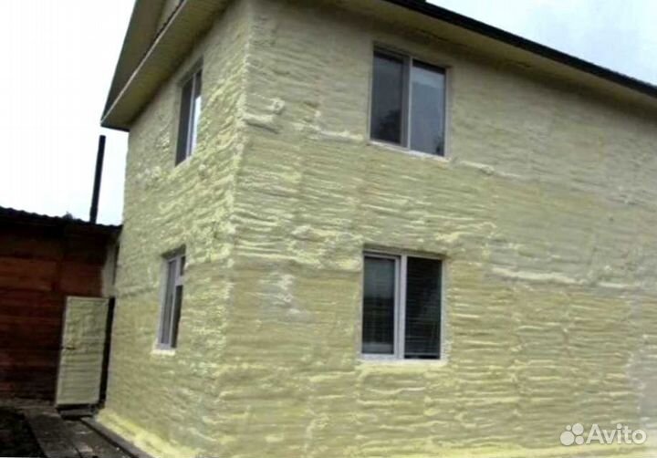 Утепление стен дома пенополиуретаном (ппу)