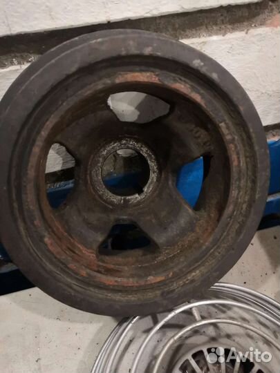 Шкив коленвала ssangyong actyon дизель 2.0