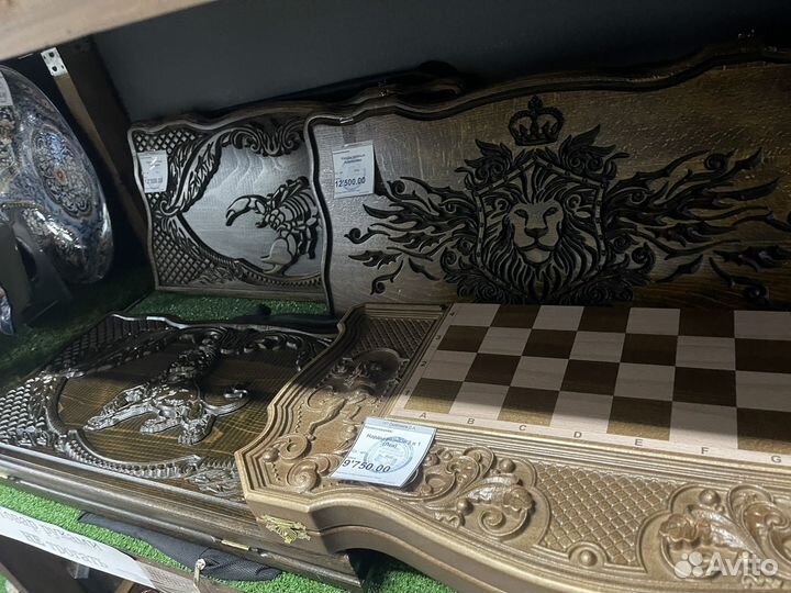 Нарды резные ручной работы