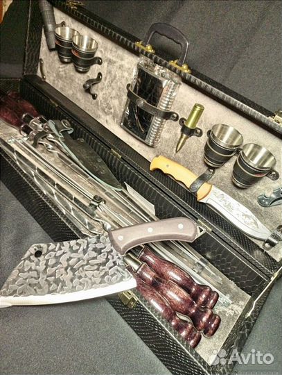 Подарочный набор для мужчины с шампурами