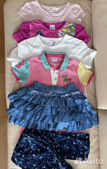 Вещи на девочку пакетом 122 размер