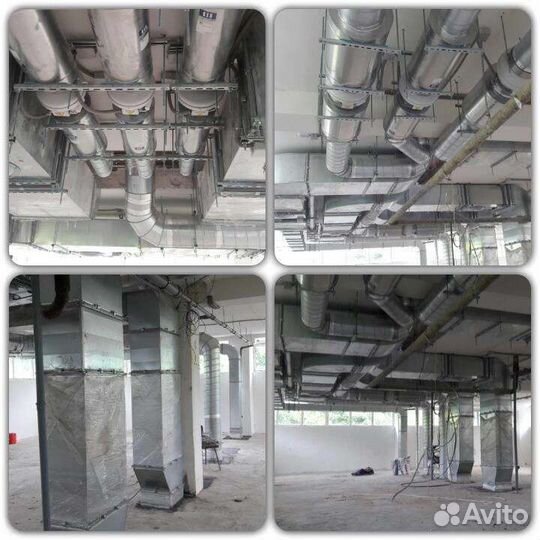 Монтаж систем вентиляции