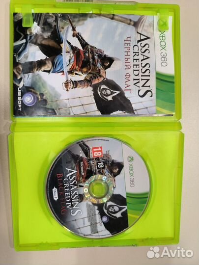 Assassins creed 4 черный флаг Xbox 360