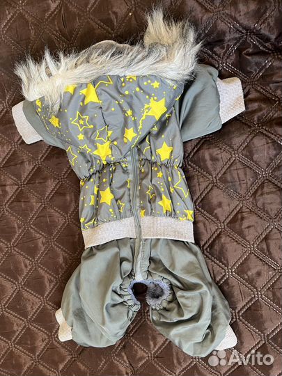 Комбинезон для собаки зимний