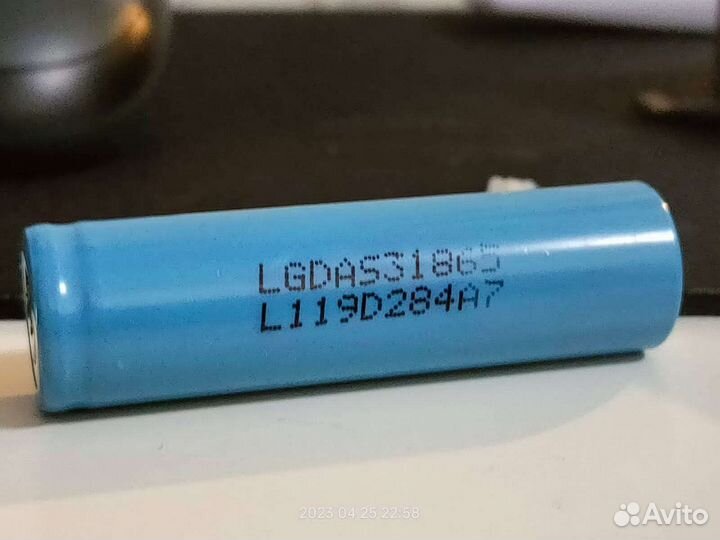 Аккумулятор Li-ion 18650, 2200 mAh, 3.7V