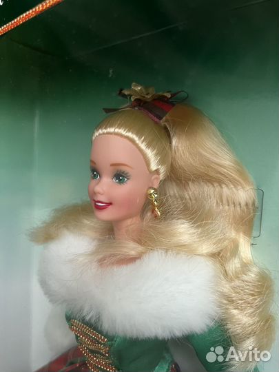 Кукла barbie happy holidays 1995