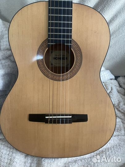Гитара с чехлом hohner