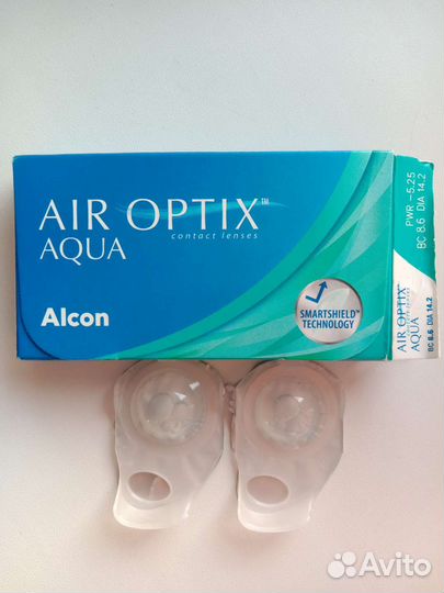 Линзы контактные Air Optix Aqua Alcon