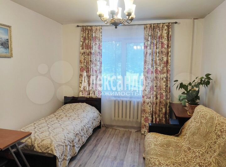 Комната 16 м² в 2-к., 1/12 эт.