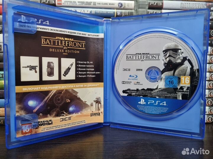 Star Wars: Battlefront Delux Edition PS4