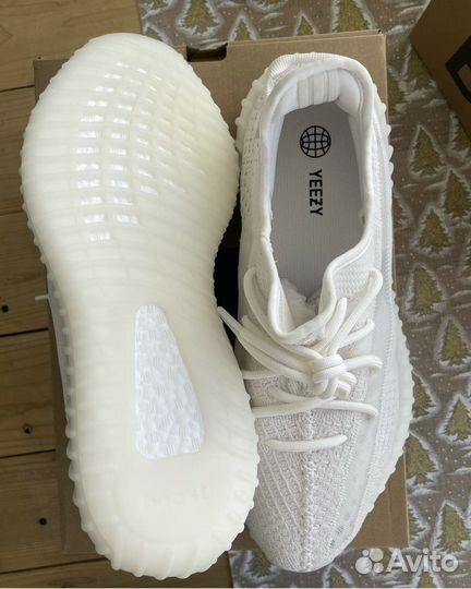 Новые Оригинал Yeezy 350 V2 bone