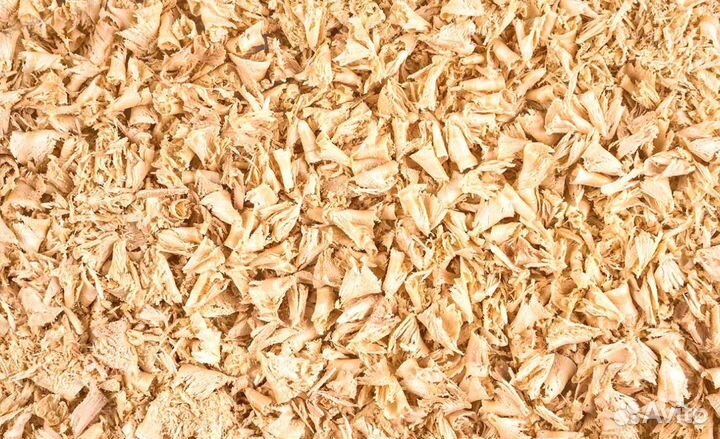 Сухие опилки для грядок, 26-28 кг