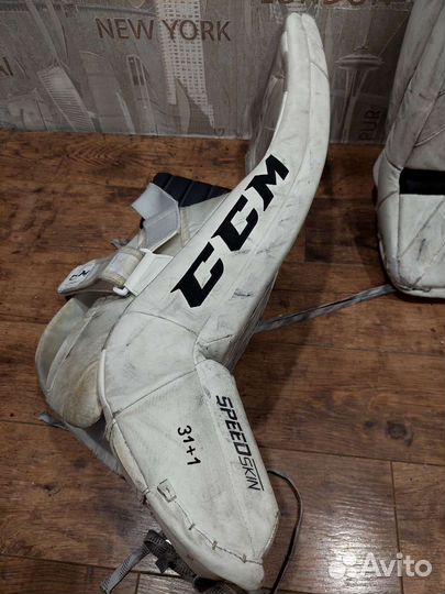 Вратарские щитки ccm