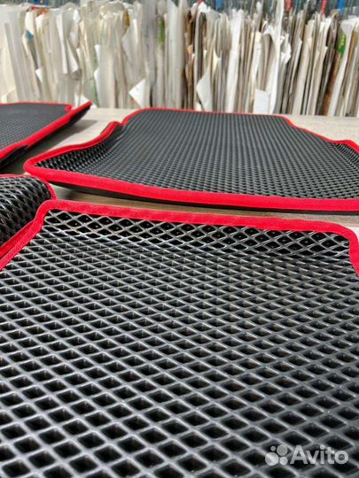 3d коврики eva с бортами corolla 160 и тд