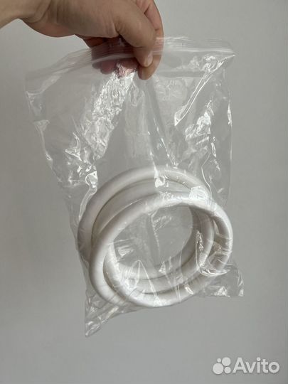 Шланг 2 метра Bykski 10/16 белый