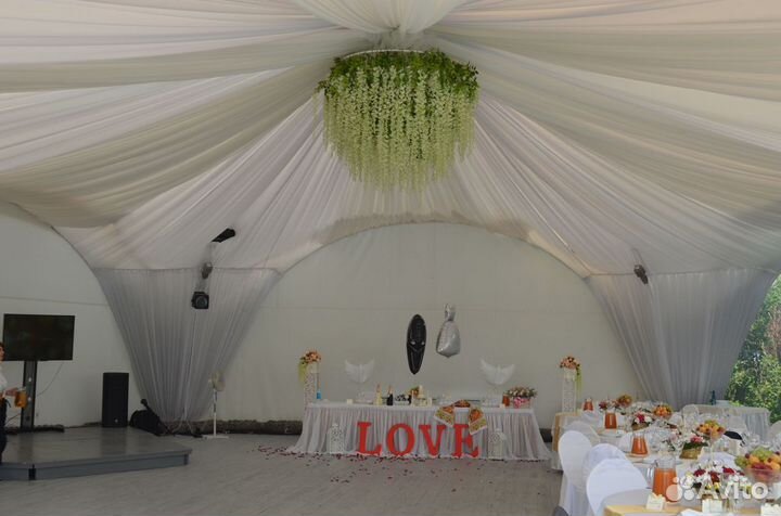 Драпировка шатров и залов / Оформление залов