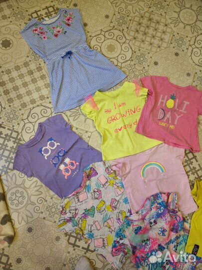 Вещи пакетом на девочку 98-104 рост