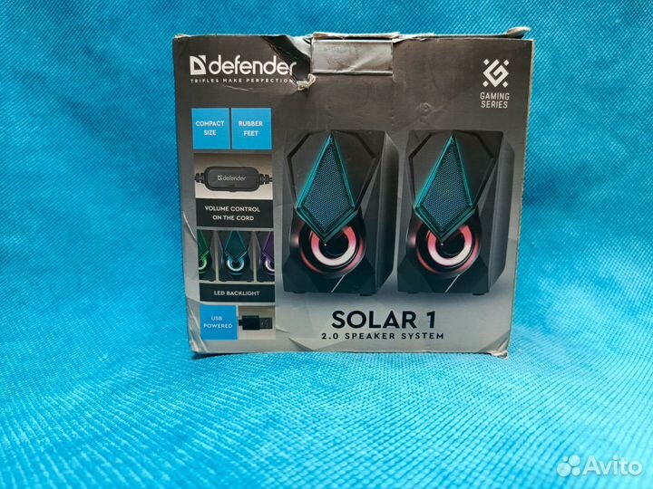 Колонки для пк defender solar 1