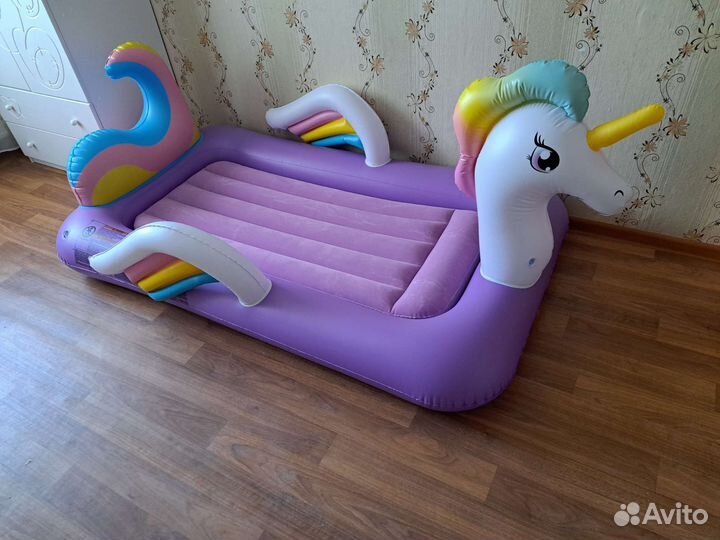 Матрас надувной Единорог детский