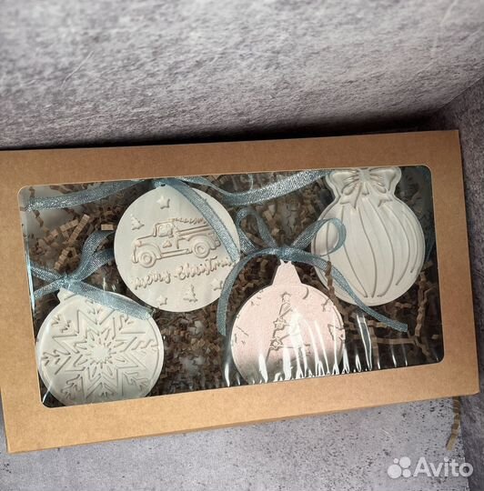 Ёлочные украшения ручной работы