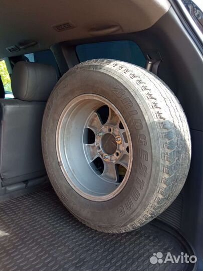 Кронштейн запасного колеса Prado 120