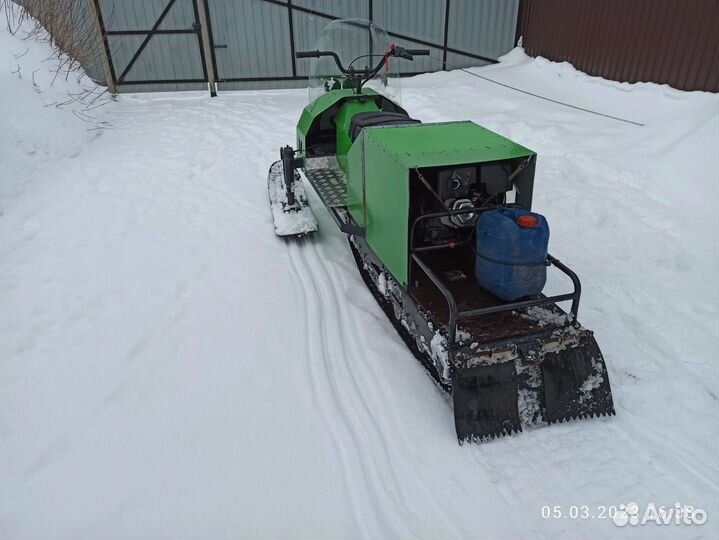 Мотособака с передним модулем