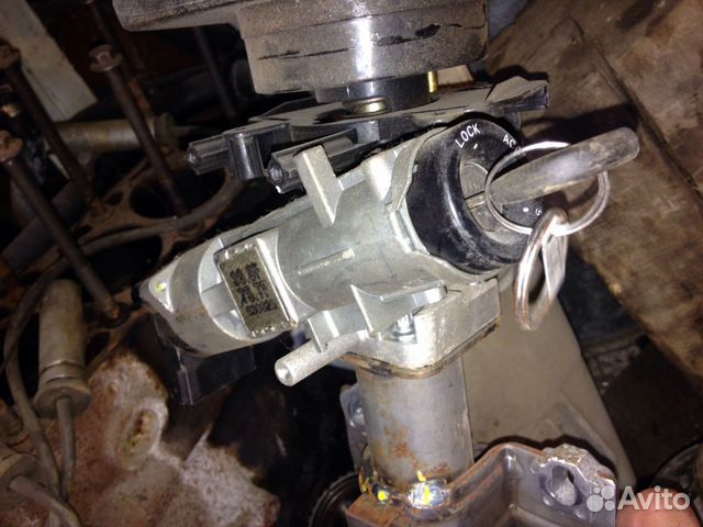 Chevrolet lanos, shance замок зажигания с рулевой