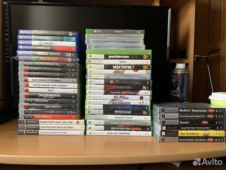 Лицензионные игры PS4, PS3, PS2, Xbox 360, PSP