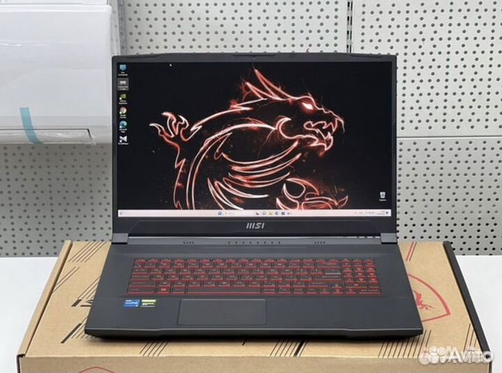 Новый MSI Katana 17.3 144Hz Core i5 11th GTX1650