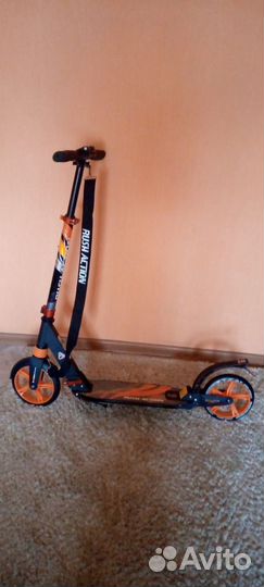 Самокат двухколесный rush action