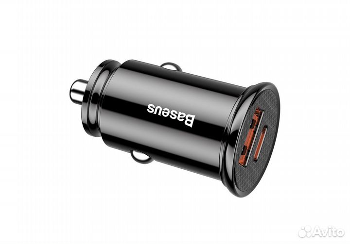Автомобильное зарядное Baseus Car Charger 30W