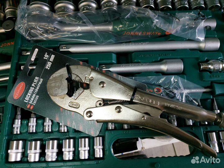 Ручные тиски (зажим) с плавающей губой RockForce