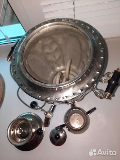 Тульский Самовар и сахарница,ссср,1985год,на 3л