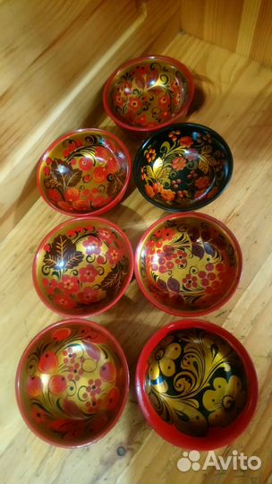 Посуда Хохлома