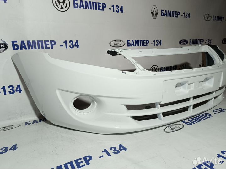 Бампер передний LADA гранта белое облако -240