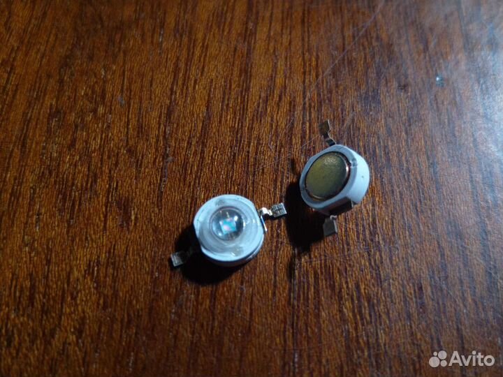 Светодиоды синие 3w 450нм Cu для растений