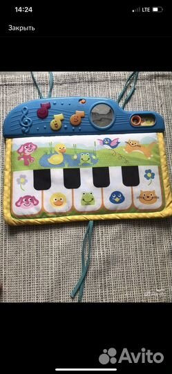 Пианино на кроватку