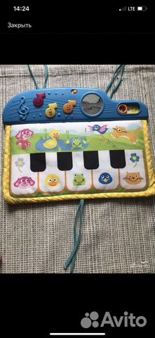 Пианино на кроватку