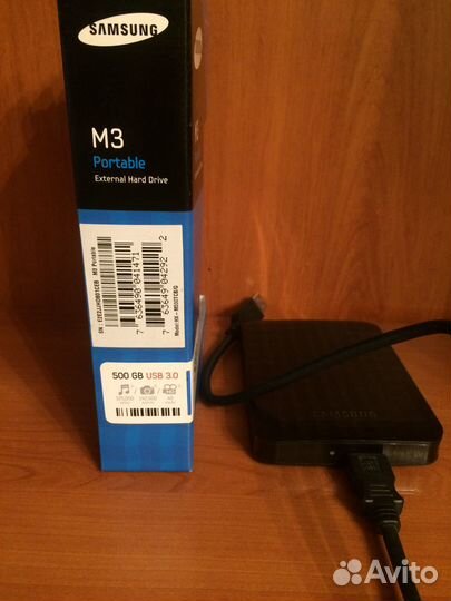 Внешний жёсткий диск Samsung 500GB M3 Portable