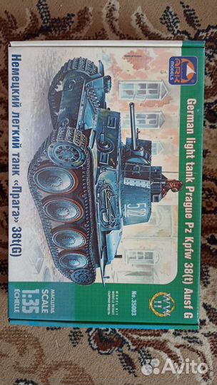 Сборная модель танка 1 35