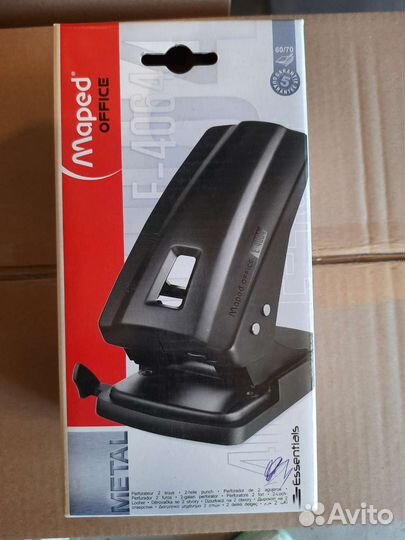 Дырокол на 2 отверстия